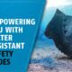 Empowering you with water resistant safety shoes