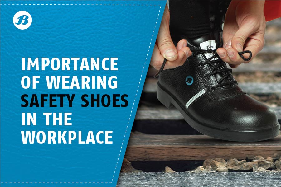 Importance of wearing safety shoes in the workplace